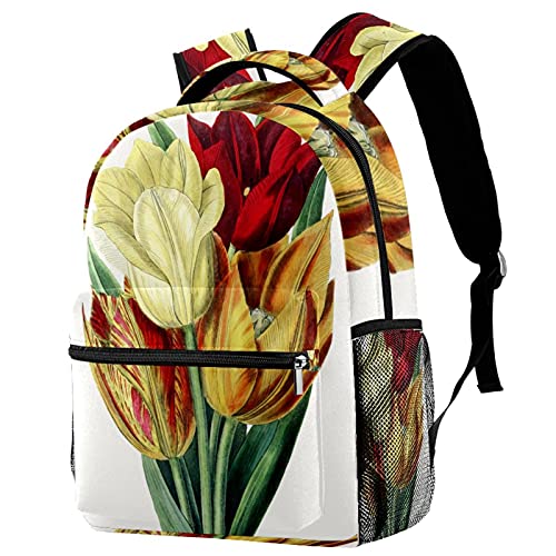 Sac à dos tulipe confortable pour soulager le dos des étudiants