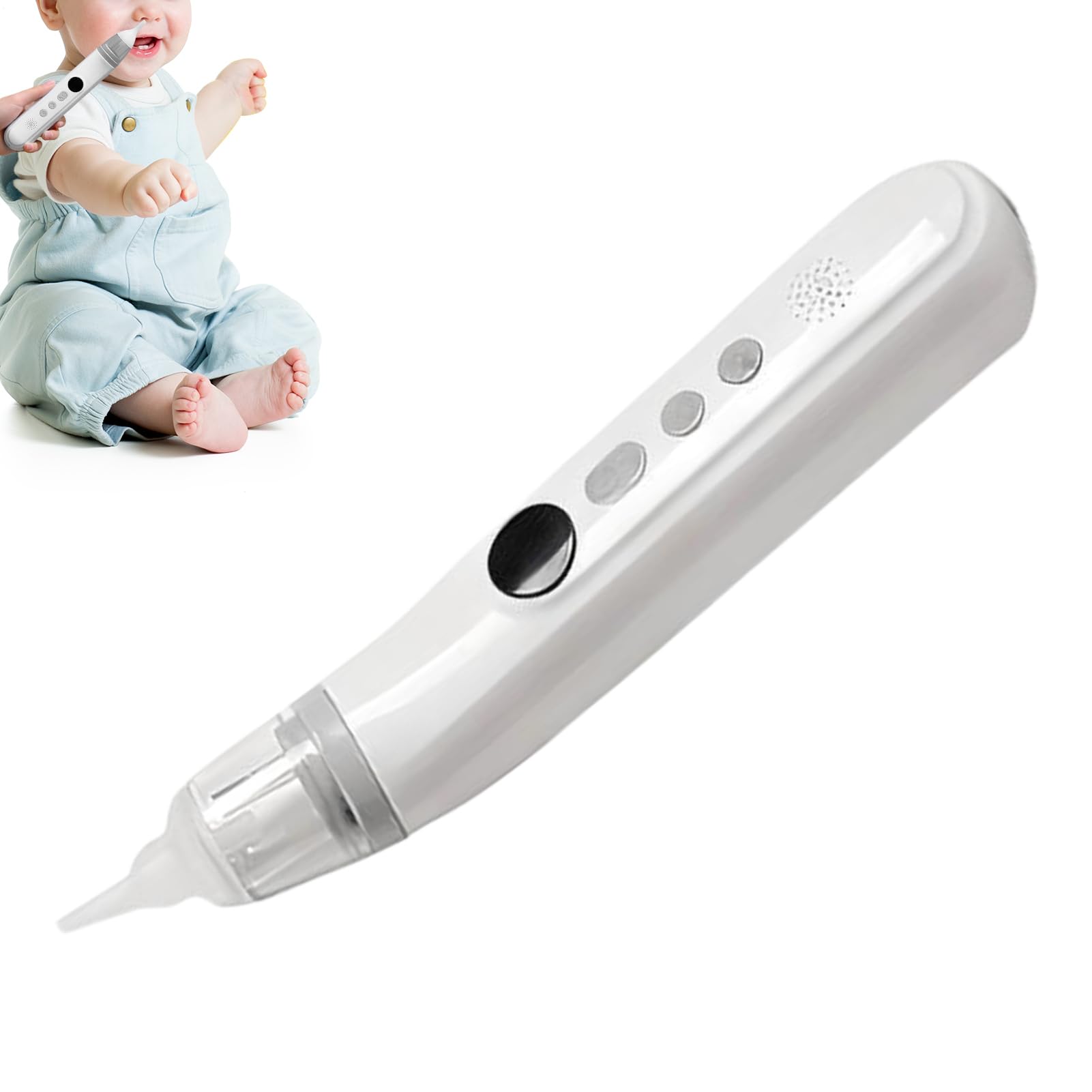 Aspirador Nasal para Bebés y Niños y Silencioso con Música