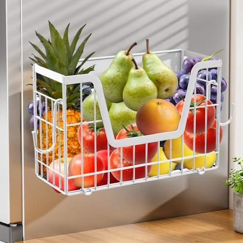 Magnetic Spice Rack for Refrigerator, Fridge Organizers and Storage, Pantry Organizers & Storage, Magnetic Shelf for Ref - Detailed View