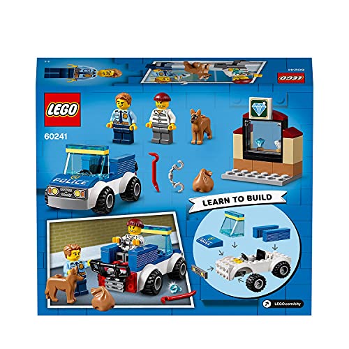 City Unità Cinofila della Polizia, Macchina Giocattolo con Figura del Cane, Giochi per Bambini di 4+ Anni, 60241 - Lego - Immagine 7