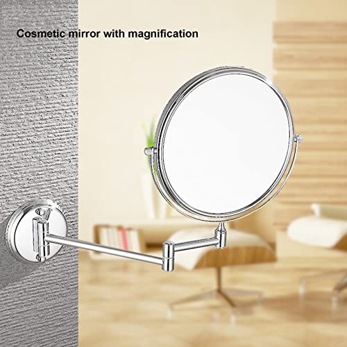 Miroir grossissant mural rechargeable et rotatif à 360° - 8