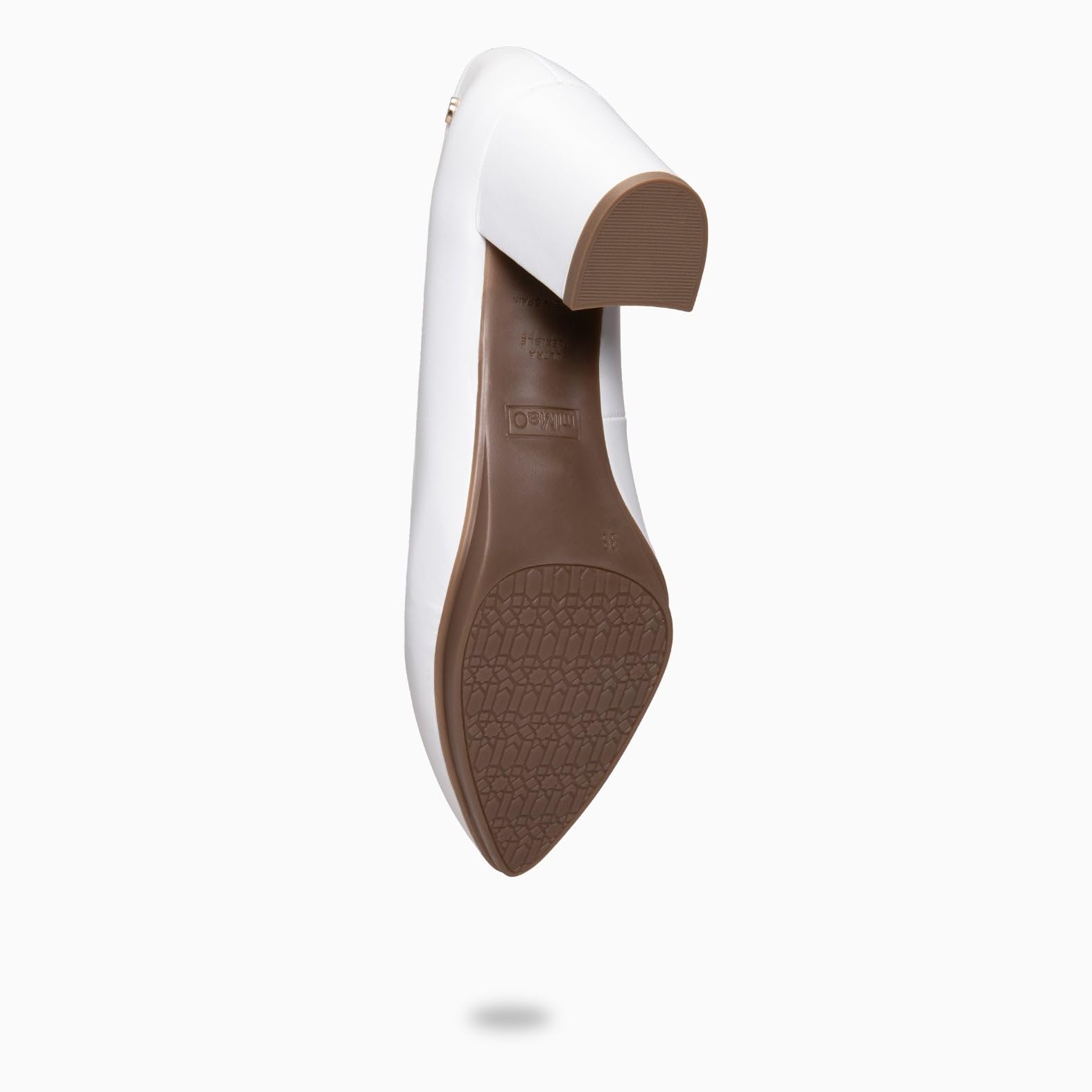 Zapatos de tacón Mujer Piel Lisa Plantilla de Gel Hecho en España