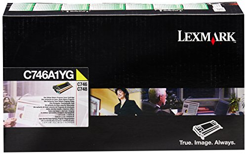 Lexmark™ C746A1YG Return Program Yellow Toner Cartridge