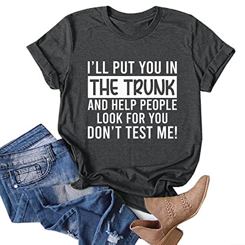 Long Sleeve Shirts for Women Pack,Cute Hoodies for Women Tops Fashion Happy V Neck Linen Plain Tshirts Flower Trendy Summer Work Graphic 3/4 Sleeve Hoodies for Women Pullover Dark Gray