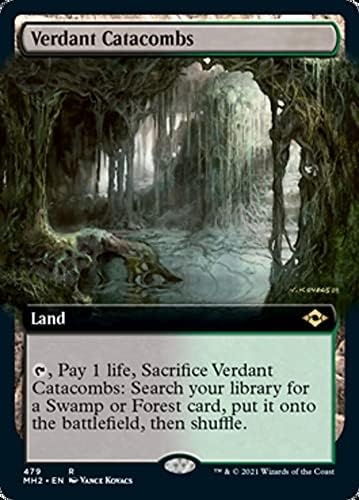 Magic: the Gathering - Verdant Catacombs (479) - Extended Art - Modern Horizons 2