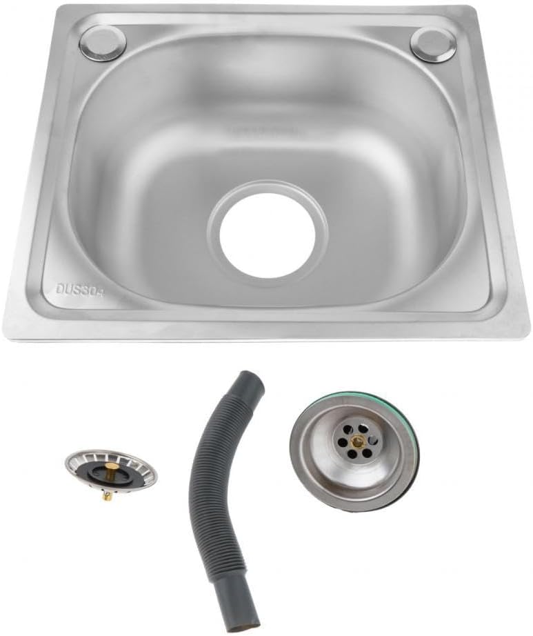 Generic Single Bowl Drop in Kitchen Sink Set Kitchen Fixtures Kitchen Sink Basin for Dining Room
