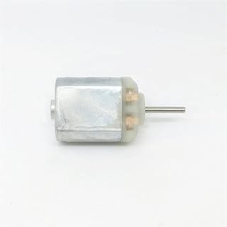 GRASAKY Model Geared Positive/Reverse Shaft Micro Motor, DC 12 Volts, 130 Insert Type Carbon Brush Motor for Car Rearview Mirror Adjustment Rotating Torque (Size : Reverse Shaft)