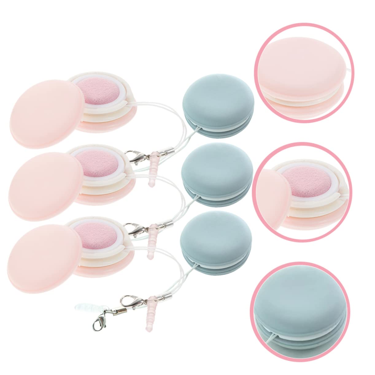 30piezas Paquete De Paños De Limpieza De Forma De Macarón Para Pantallas Lentes y Dispositivos Electrónicos Para Gafas y Teléfonos Portátil y