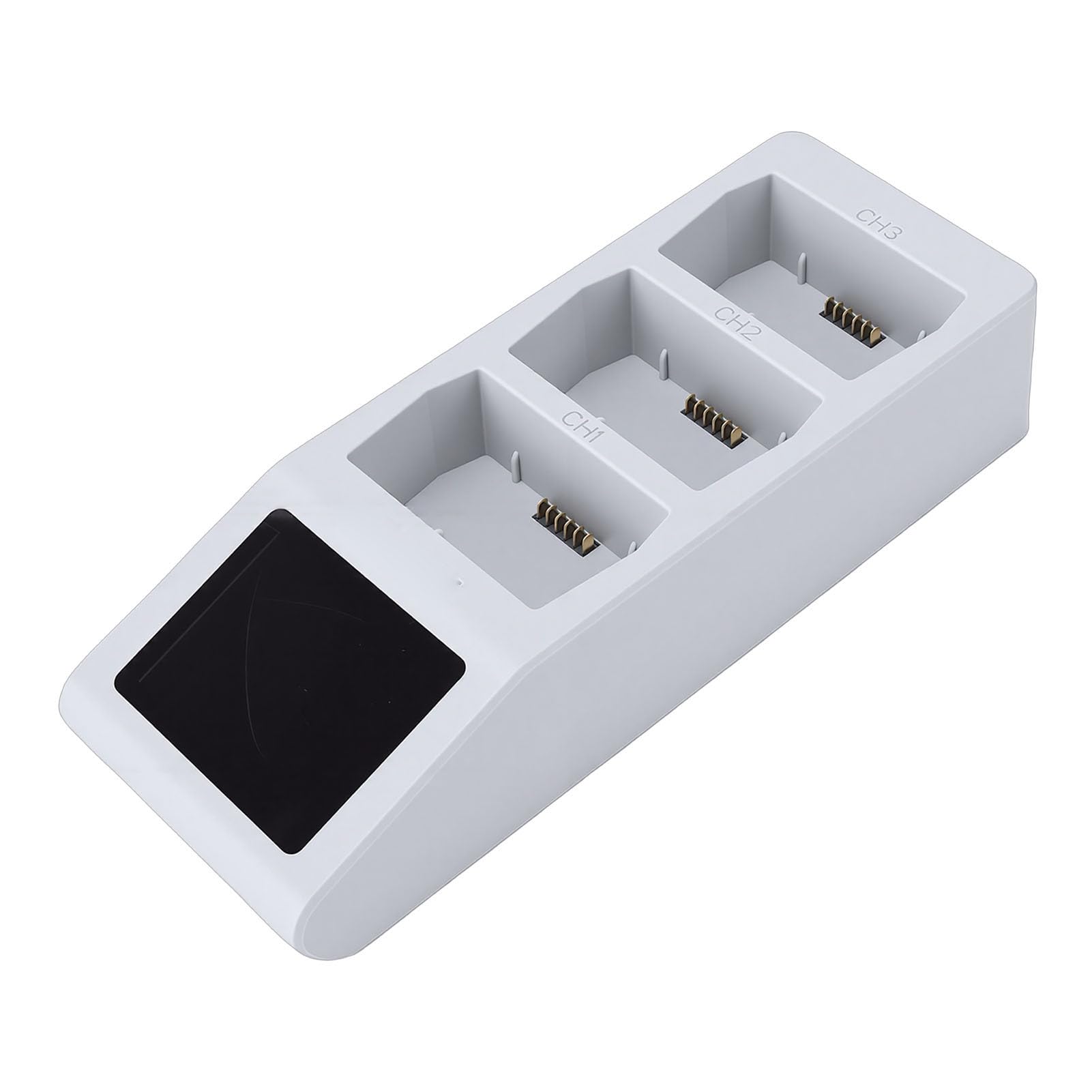 Fockety Caricabatterie Intelligente per Drone Serie Mini5pro, Interfaccia USB C 3 Batterie Hub di Ricarica Batterie Ricaricabili con Cavo di Ricarica per Auto Caricabatteria LCD
