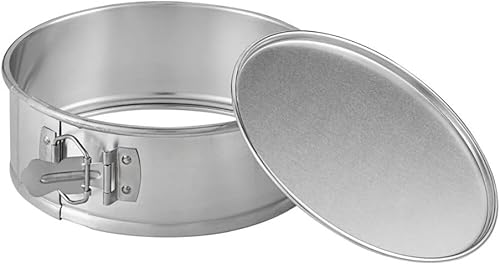 Miniatura 4 de Soro Essentials - Sartén redonda de aluminio de 8 x 3 pulgadas de profundidad, a prueba de fugas, con parte inferior extraíble y pestillo de