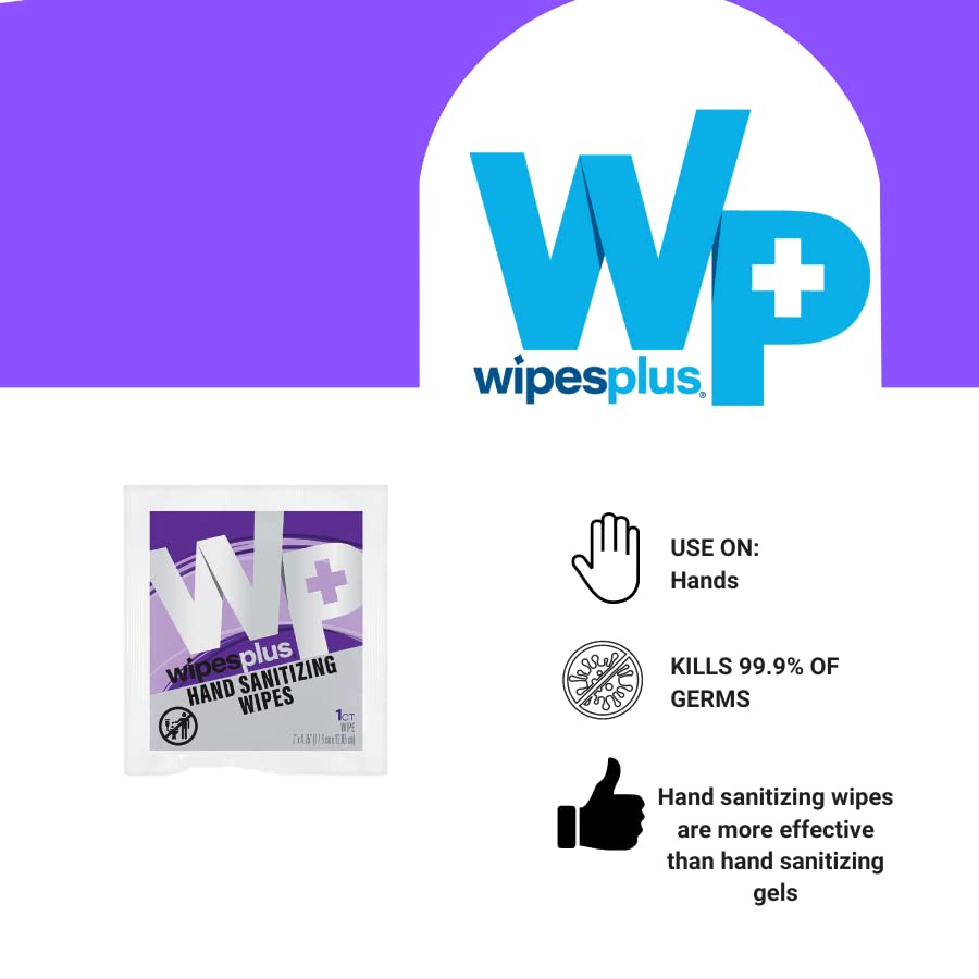 Miniatura 4 de Toallitas sanitzing de manos con alcohol para el hogar y la empresa, 1000 unidades, (10 paquetes de 100 bolsitas)