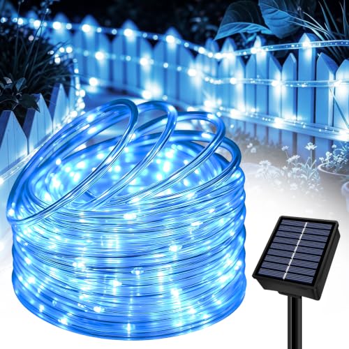 39-ft Slyuexu 100-LED Solar Rope Outdoor String Lights (Various) $6.99 + Free Shipping w/ Prime or on $35+ + 50% Off Code PV4IY7A7 Prime - image 1