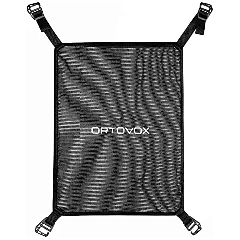 Ortovox Helmet Net Adjustable Backpack, Black Raven, One Size Cover