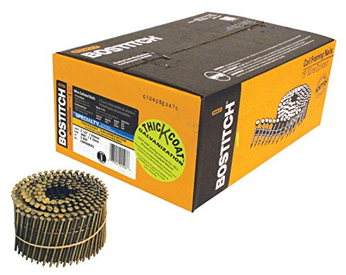 C8R90Bdg Galvanized Coil Siding Nails 2-1/2 Inch X .092 Ring Shank 15&Deg;(Sold By 2 Pack)