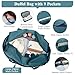 Travel Duffel Bags for Women, Carry-on Overnight Weekender Bag with Wet Pocket & Toiletry Bag, For Spirit Airlines 18x14x8 Personal Item Bag