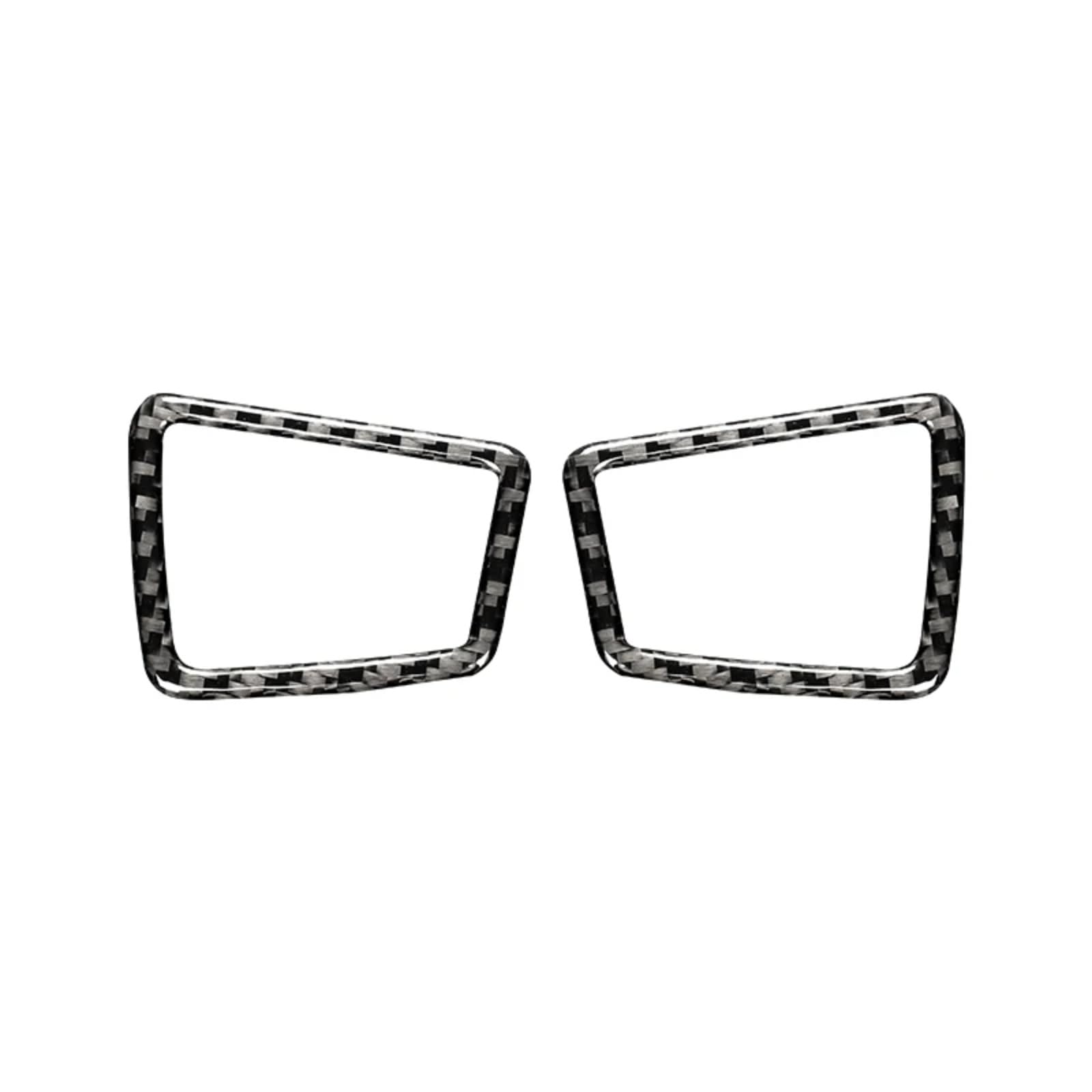 Amxaqjc Black Car Interior Moulding Trim For Explorer 2013-2019 Car Accessories Interior Car Instrument Panel Air Outlet Decoration Frame Trim Stickers(Black)