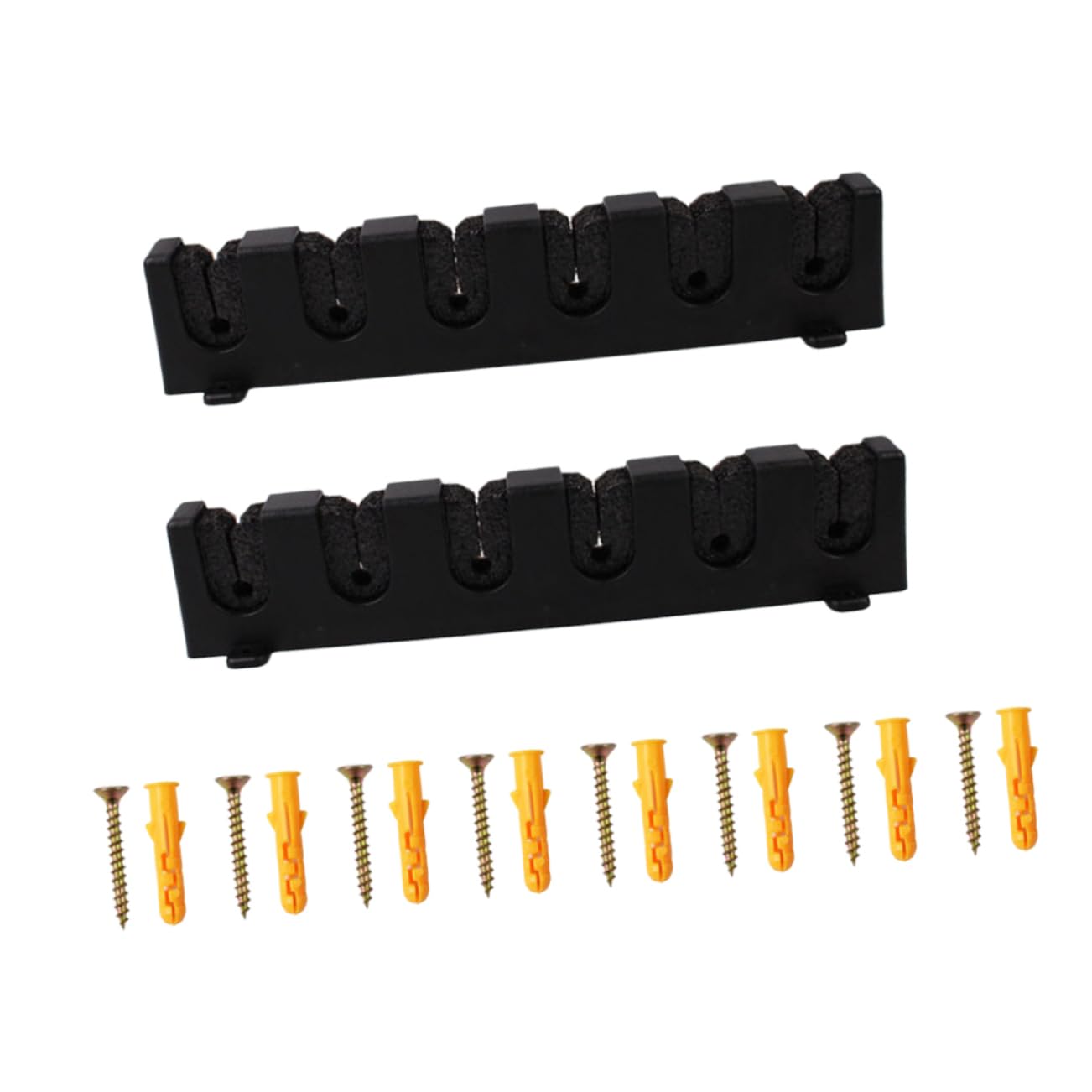 BESPORTBLE Fishing Rod Rack 1 Set Fish Rod Holders for Wall Pole Holder Fish Rod Holder Fishing Rod Wall Rack Multifunctional Storage