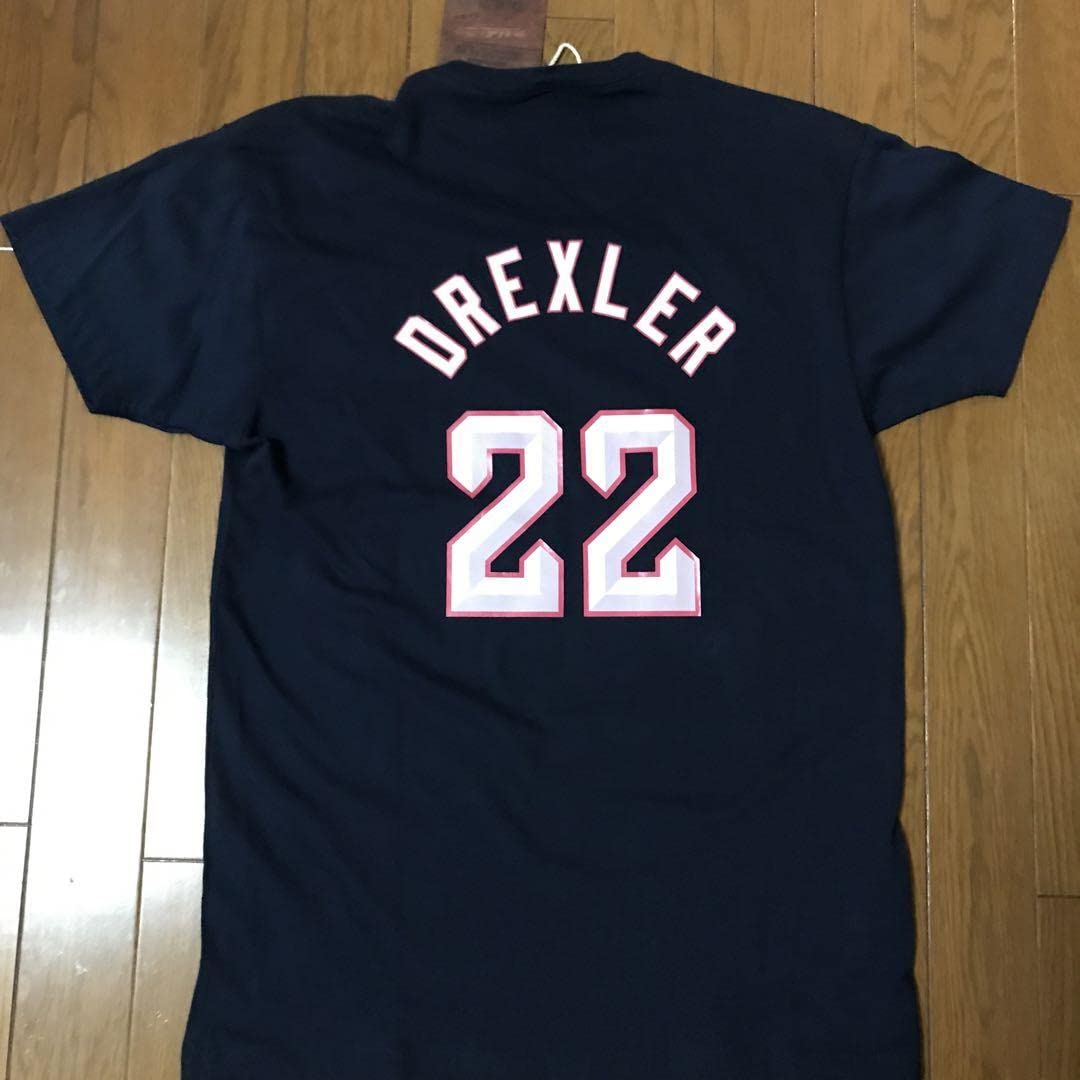 元ヒューストン・ロケッツ クライド・ドレクスラー選手 直筆サインユニフォーム 公式 Clyde Drexler [* | ユニフォーム、アパレル、および