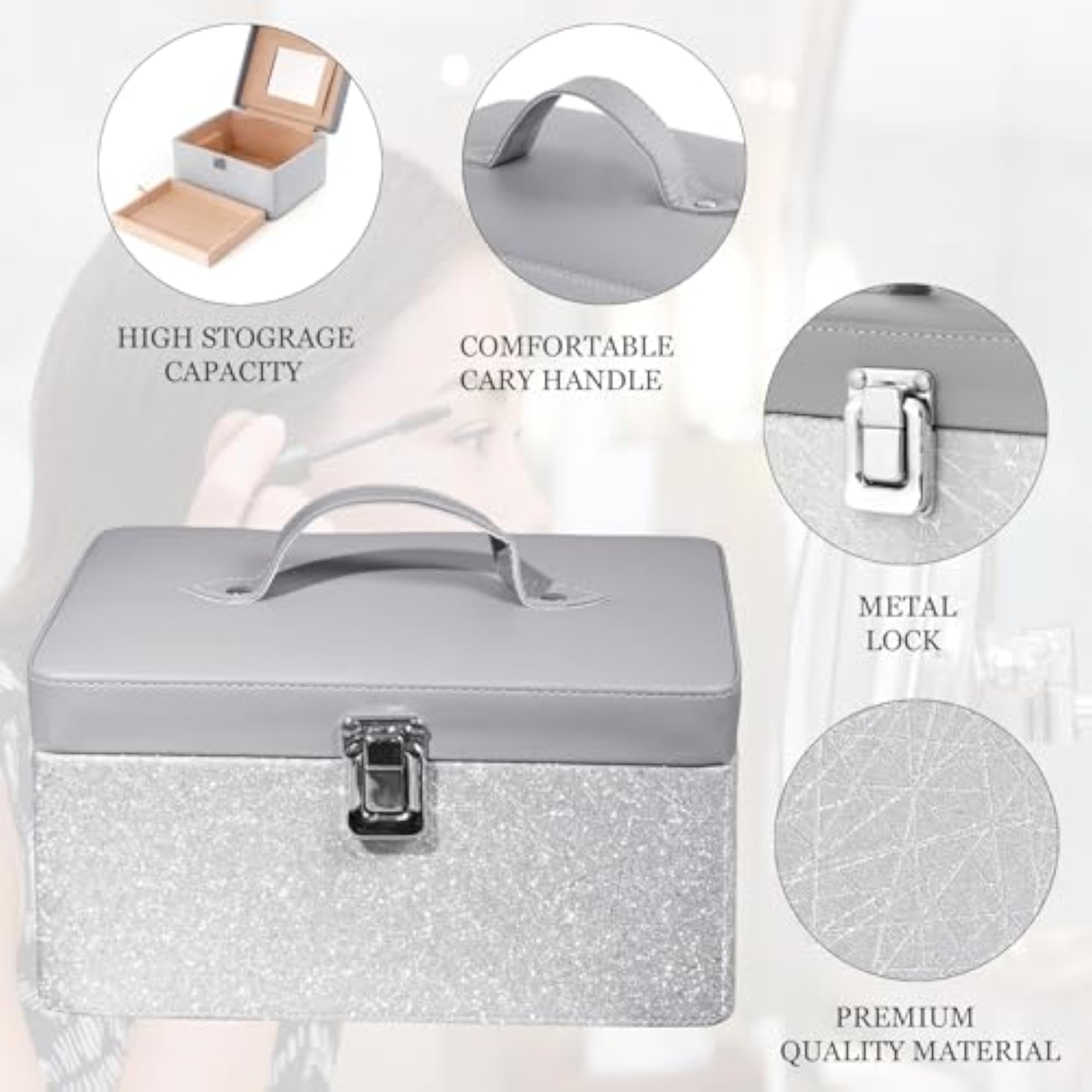 Women's Multi Functional Beauty Case Makeup Bags