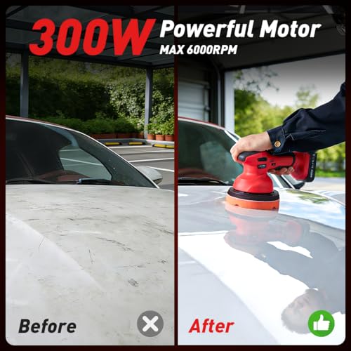 Avhrit Cordless Car Buffer Polisher