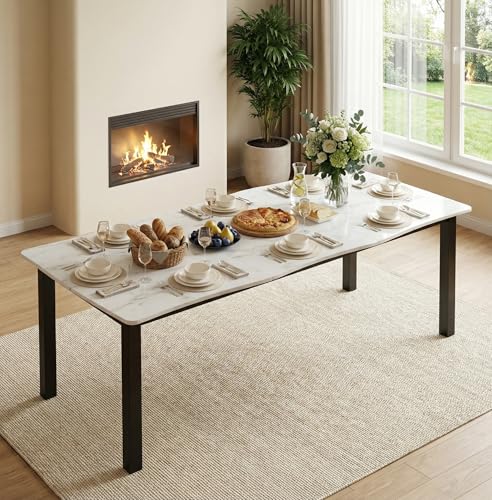 Garvee Rustic Dining Table for 6-8 People