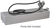 Vista 4 de RDS MFG INC 71109 Tanque auxiliar rectangular de combustible de transferencia de 36.50 pulgadas de largo x 22 pulgadas de ancho x 16.5 pulgadas
