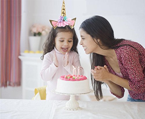 UCLEVER Fascia Bambina Cosplay Cerchietto Unicorno...