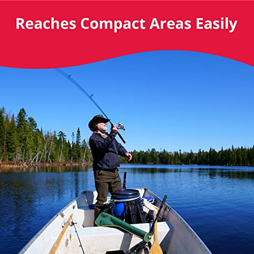 SeaSense Hand Bilge Pump - Self-Priming, Manual Bilge Pump for Water Removal on Small Boats, Kayaks, Canoes, Bilges or Any Place Water Collects - 18