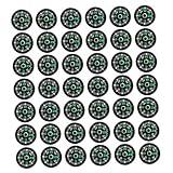 ibasenice Brújula Mini Plástica Compacta Llena de Aceite con Aguja Magnética Precisa para Senderismo Camping y Exploración al Aire