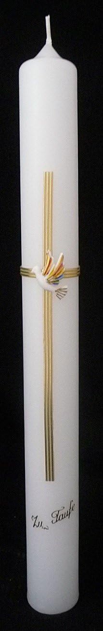 Christening candle.