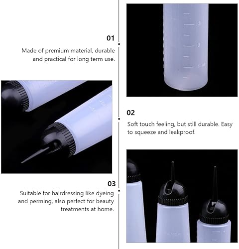 Miniatura 5 de Botella de limpieza para el cabello, contenedor de tinte para el cabello, contenedor de tinte para el cabello, botella de almacenamiento de botellas