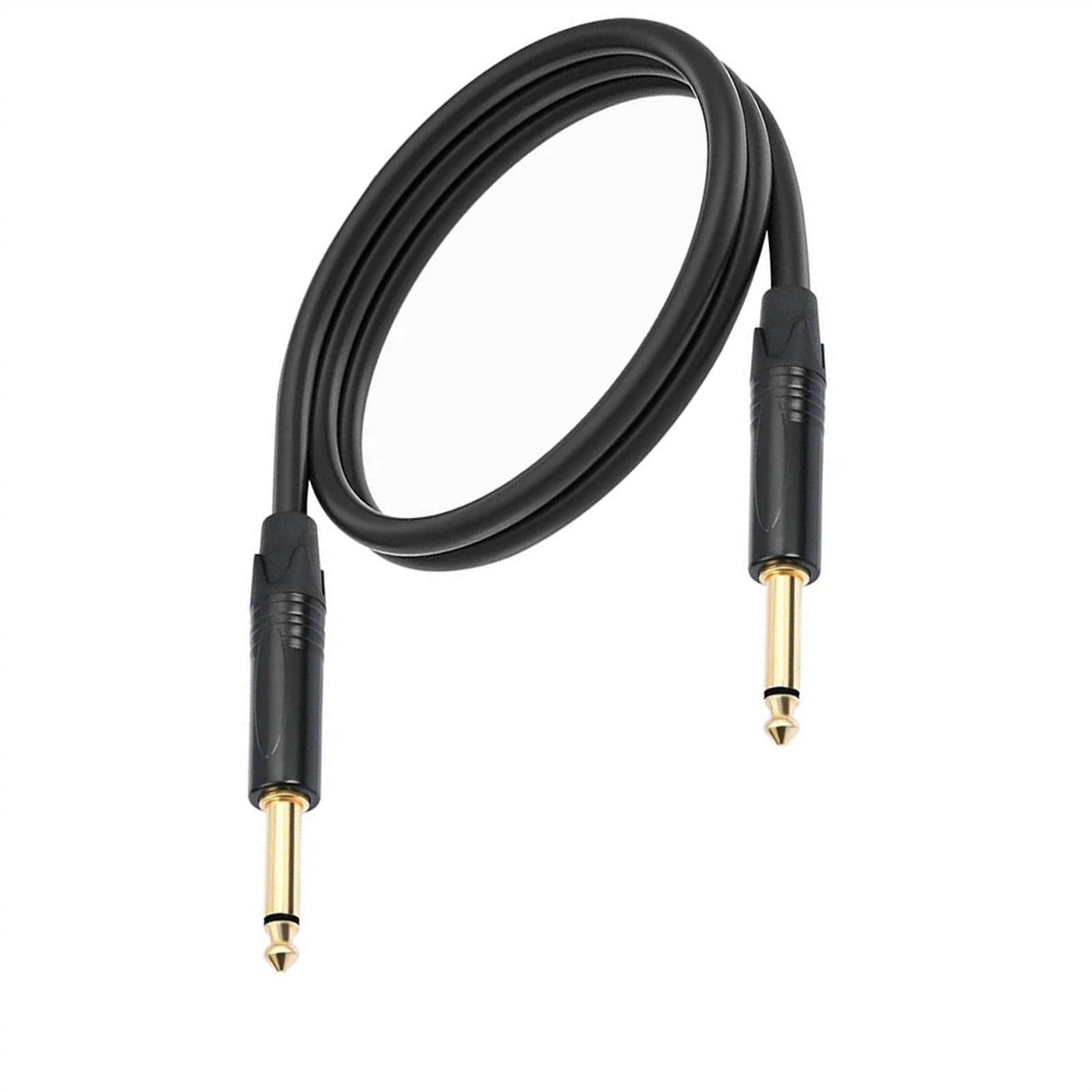 cable de audio de guitarra Cable De Instrumento De Guitarra De 1/4 De Pulgada Trenza De Nailon Conector TS De 1/4 De Pulgada A 1/4 De Pulgada Cable De Mono Conector Mono De 6,35 Mm(10M)