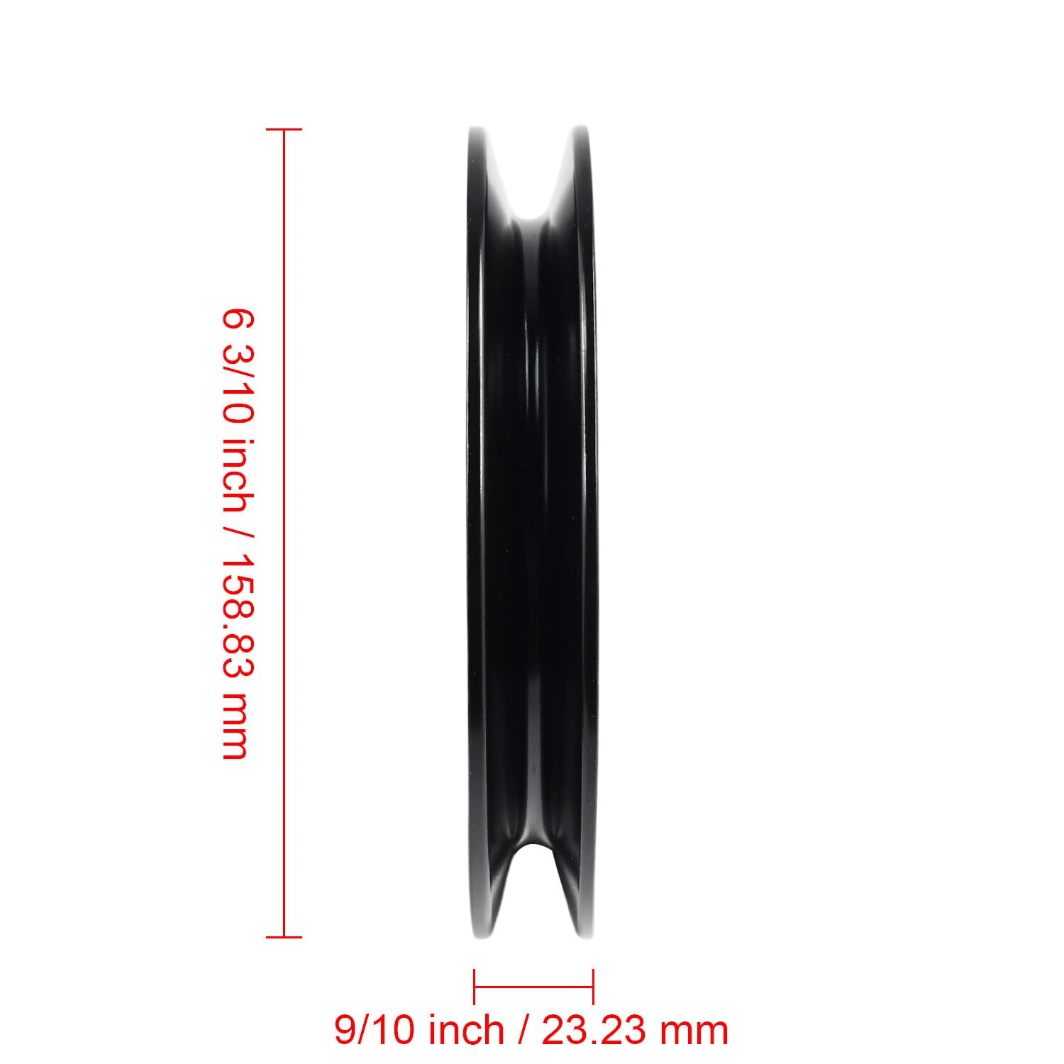 195945 197473 - Polea de accionamiento de husillo de 42 pulgadas 46 pulgadas 532-195945 compatible con cortacésped Husqvarna 2146XL 2246LS 2346XLS compatible con tractores de césped Poulan