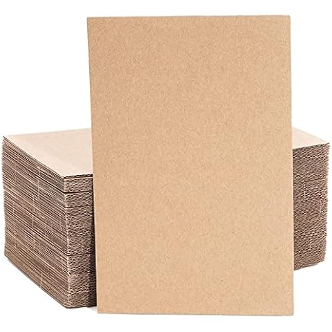 Juego de 50 hojas de cartón corrugado Juvale, 6x9 pulgadas Cover