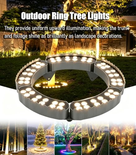 Focos LED exteriores para árboles que evitan parpadeos gracias al estabilizador 3