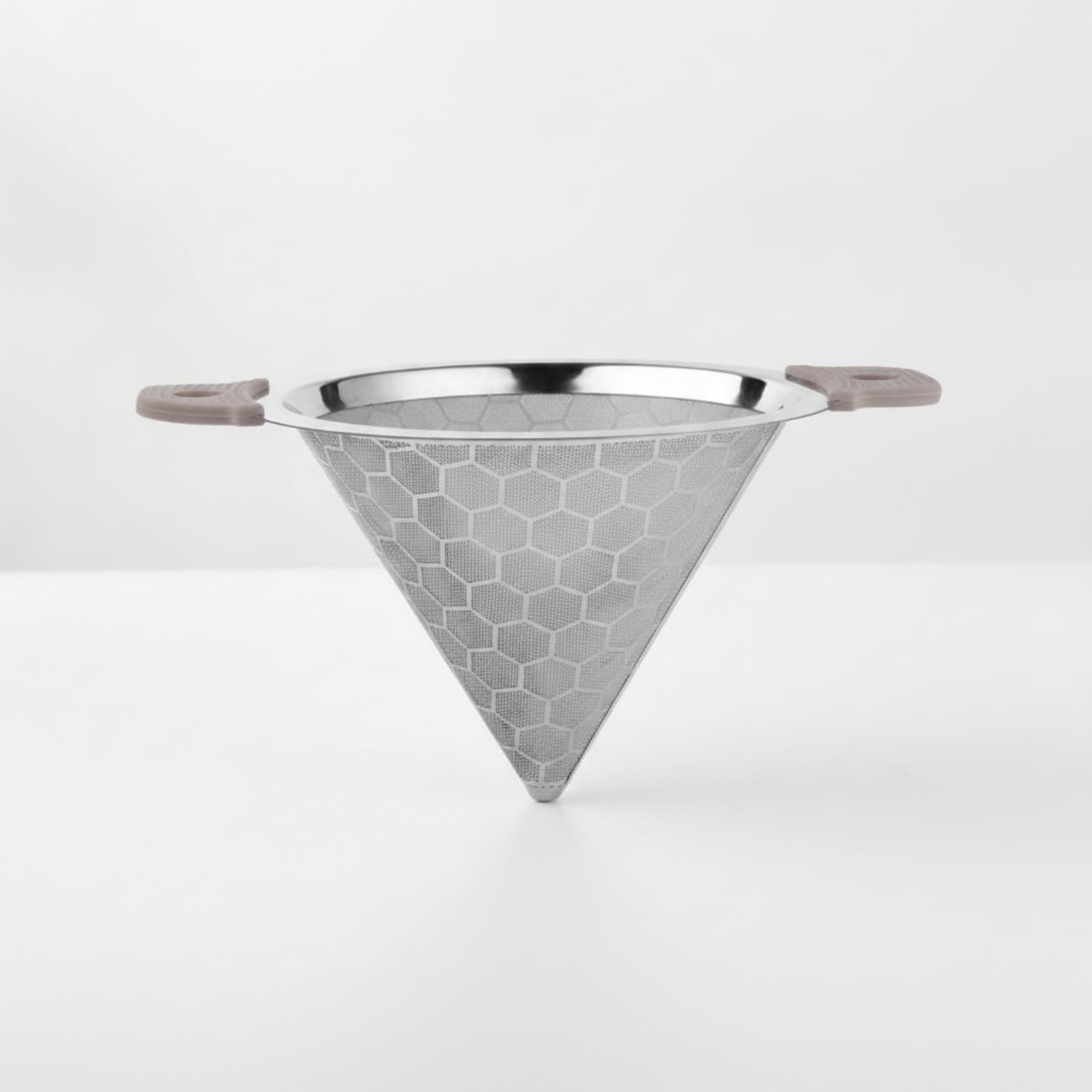 Colador Té con Malla Fina sin Papelera | Gran Capacidad, Resistente Al térmico, Filtro Té con Doble Capa, para Cocina, Cafeterías