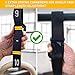 Double Circle Gymnastics Rings with Quick Adjust Numbered Straps and Exercise Videos Guide - Full Body Gym Rings - Calisthenics Rings Wooden Rings 1.25