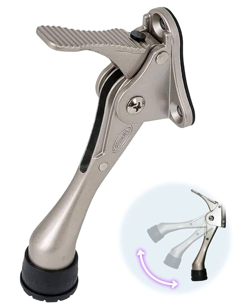 Amazon.com: One Touch Kickdown Door Stopper, Door Holder