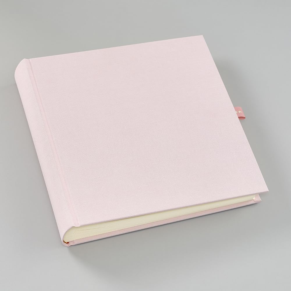 Semikolon 371956 Foto-Album Classic Event Large - 30,5 x 31 x 5,3 cm - 100 Seiten für 200 Fotos - Cotton Candy rosé