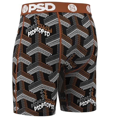 PSD Men's Psd Labyrinth Boxer Brief, Multi, M3