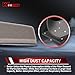 WOOSTAR Motorcycle Air Filter Foam Element Replacement for 139QMB Taotao Jonway GY6 49cc 50cc Chinese Scooter Moped Go Kart
