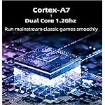 Miyoo Mini Plus Retro Gaming Console with Portable Case, Handheld Game Console with 3000mAh Battery 3.5'' IPS Screen, Compatible with a Large Variety of Classic Games. Support WiFi & RTC, Purple - Image 5