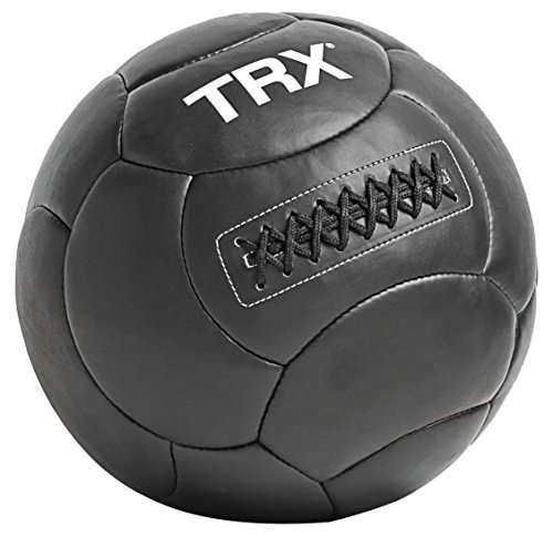 TRX Training Wall Ball, Nonslip Weighted Ball for Exercise, Wall Throw Ball, Strength-Training Equipment for Full-Body Workouts, 10-Inch Diameter, 6 Pounds TRX Training Wall Ball, Nonslip Weighted Ball for Exercise, Wall Throw Ball, Strength-Training Equipment for Full-Body Workouts, 10-Inch Diameter, 6 Pounds