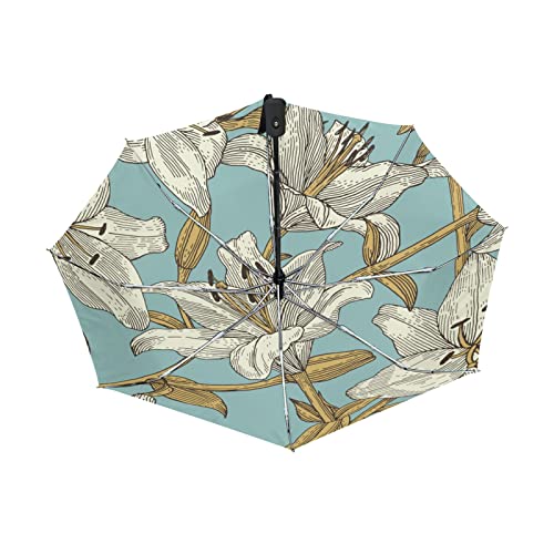 Parapluie pliant coupe-vent résistant aux tempêtes imprévues - 3