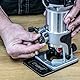 Trend T1 Oberfräse mit erweiterter Trimmbasis, 8mm Spannzange, 710W, 230V, Kompaktes Trimm-Werkzeug, T1ETS/EURO