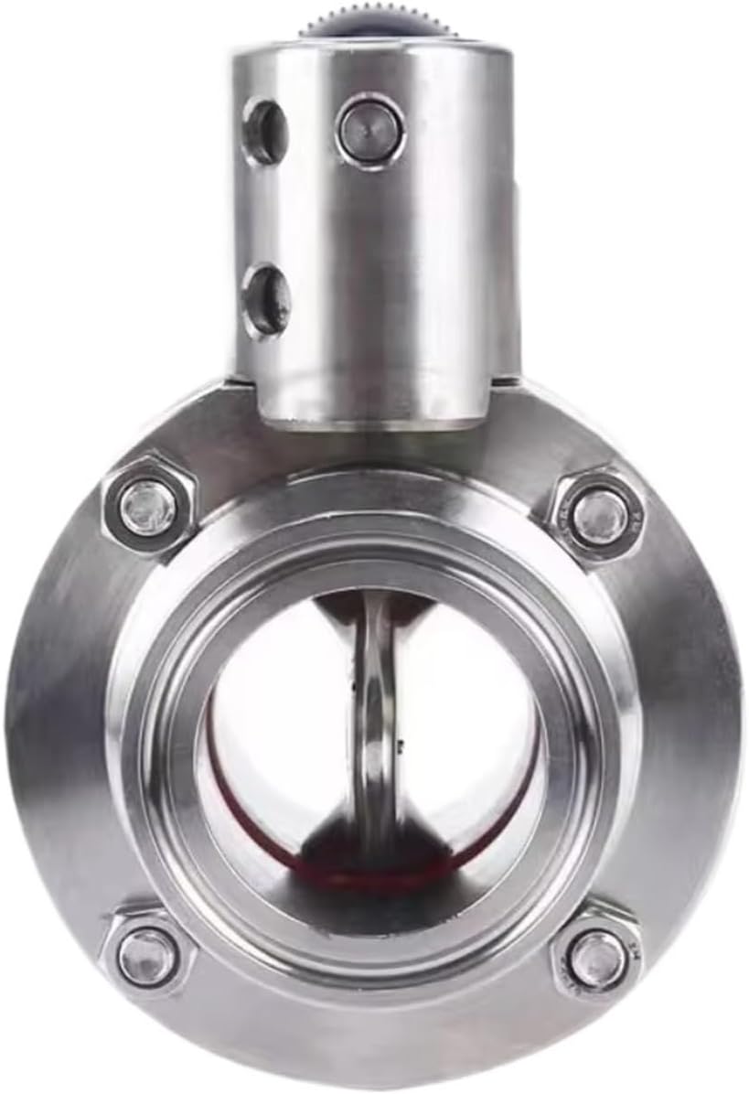 Stainless steel quick-opening butterfly valve(DN89 chuck 106)