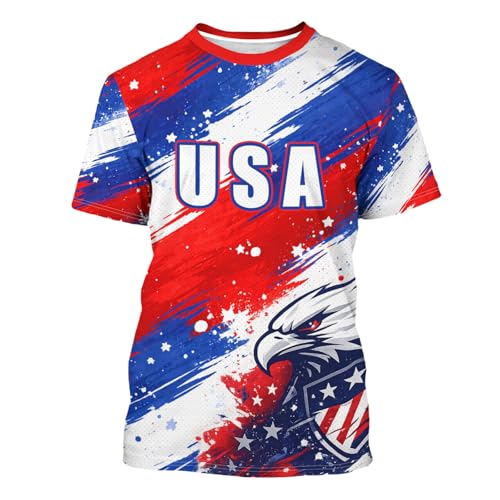 ABCPXY American Flag Soccer Jersey