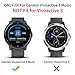[6-Pack]Screen Protector Case Compatible with Garmin Vivoactive 3 Music Watch,Soft TPU Plated Cover All-Around Protective Shell Smartwatch Accessories (Black+Silver+Rose Gold+Pink+Clear+Gold)