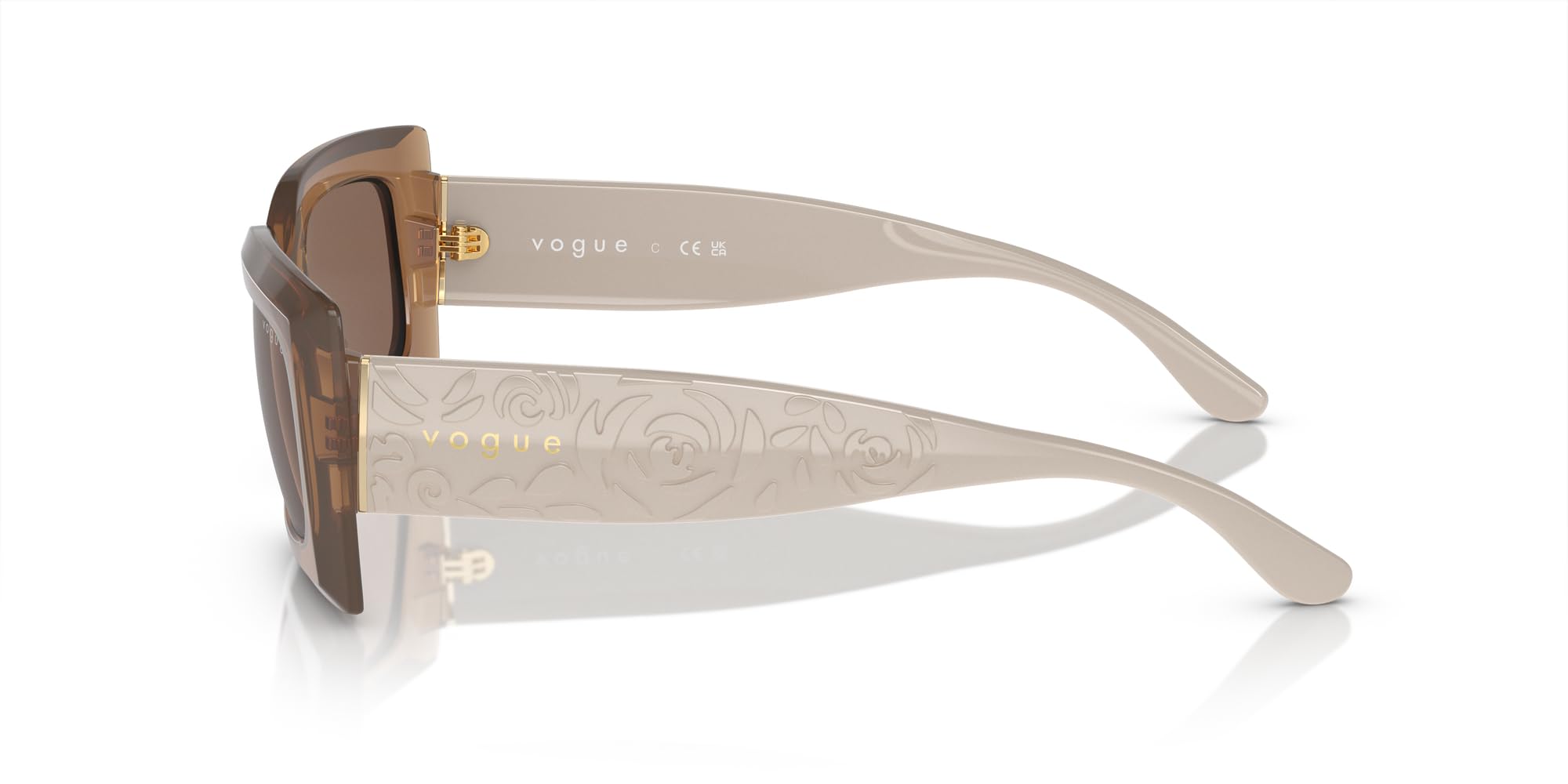 Vogue 0VO5526S Okulary przeciwsłoneczne, Kobiety, Wielobarwny (Wielobarwny), Jeden rozmiar