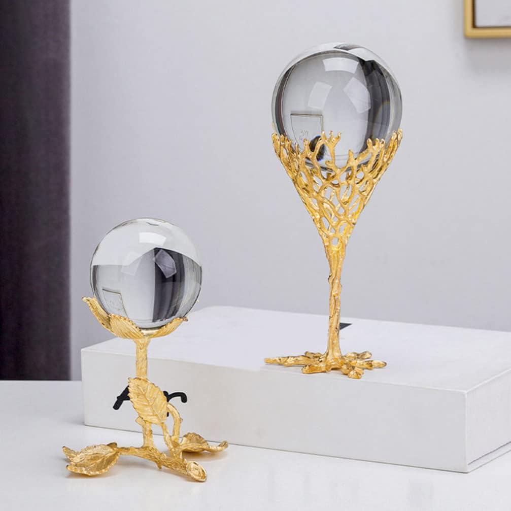 Crystal Ball Adornment Crystal Ball Home Decor Clear Sphere Tabletop Decoration Home Decor Tabletop Decoration Desktop